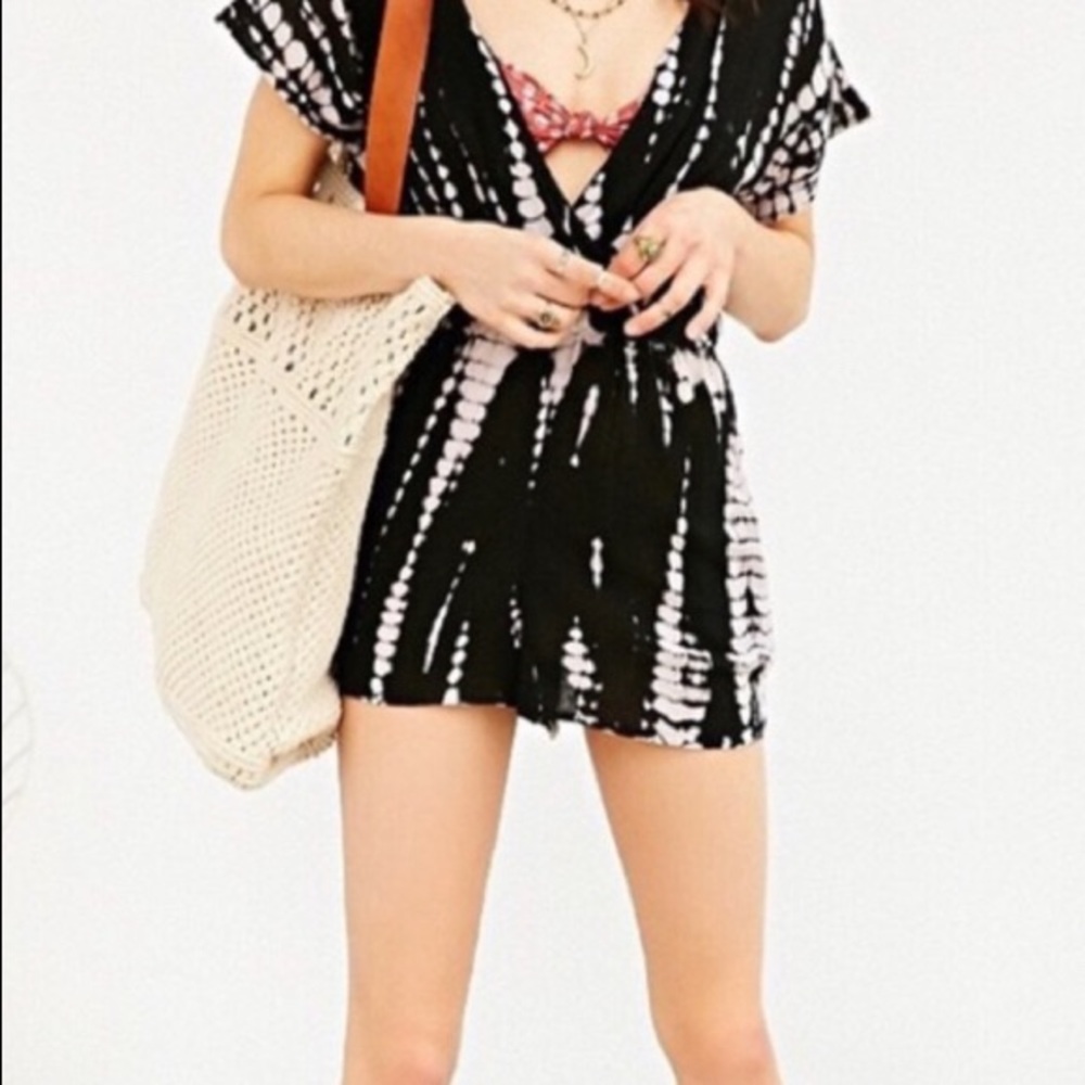 Black and Tan Band of Gypsies Romper
